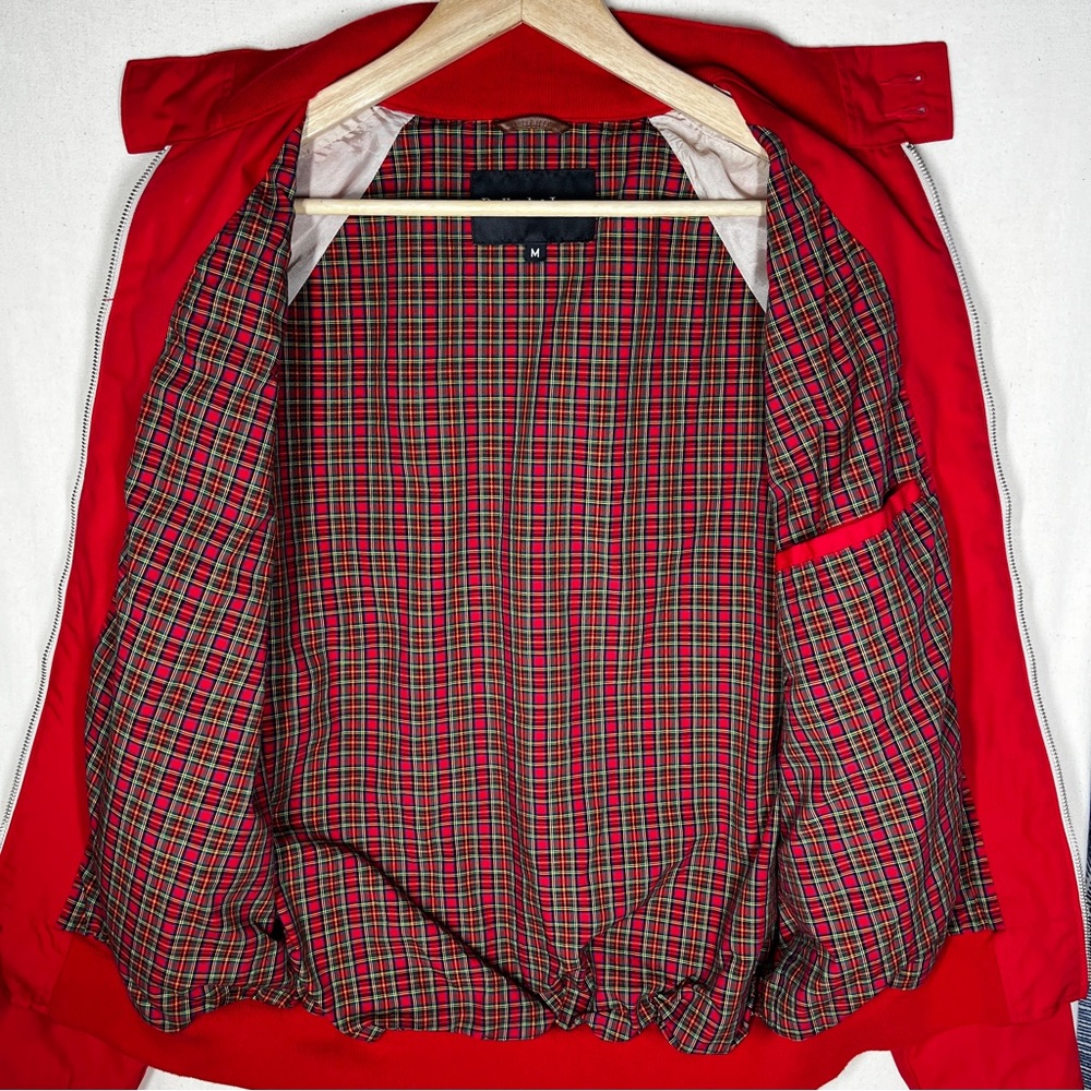 Bullock & Jones Vintage Classic Poplin Barracuda Red Jacket Mens Size Medium - Picture 8 of 11